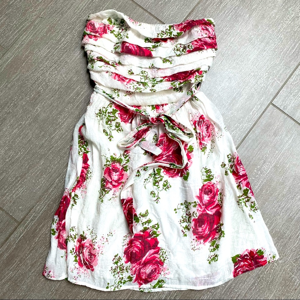 Strapless Sun Dress.